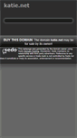 Mobile Screenshot of katie.net